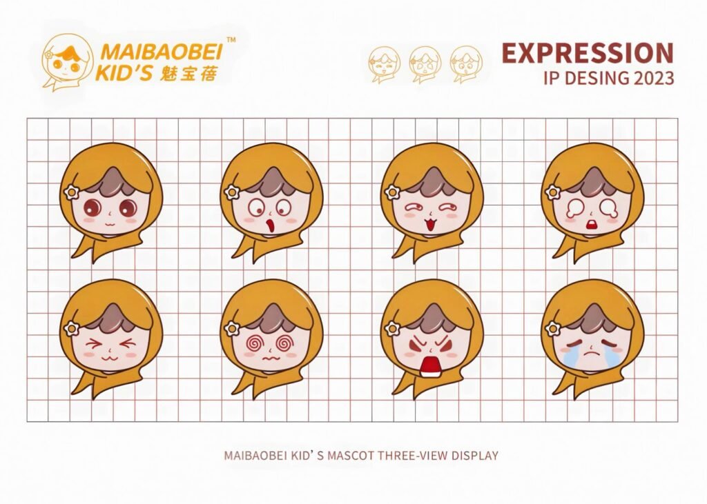 MAIBAOBEI KID'S — هوية العلامة وتصاميمها (5)